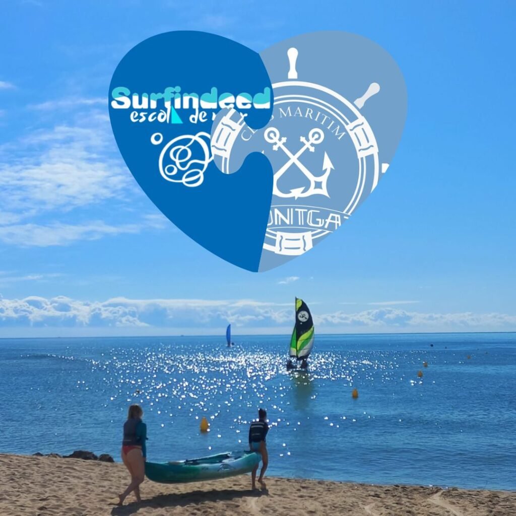 El Club Marítim Montgat estrena la nueva Escuela de Mar Surfindeed, Surfea l’Ona